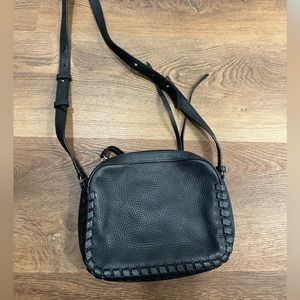 All saints kepi mini leather crossbody bag